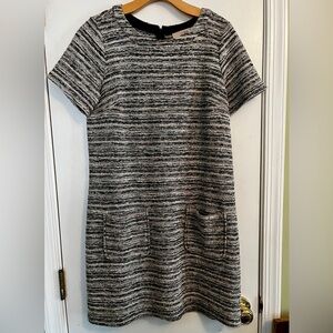 Loft tweed shift dress
